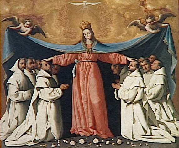 Богородица Картезианцев, 1655 - Франсиско де Сурбаран