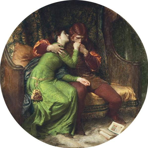 Paolo and Francesca, 1894 - Фрэнк Бернард Дикси