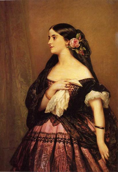 Adelina Patti, 1863 - Франц Ксавер Вінтерхальтер