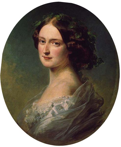 Lady Clementina Augusta Wellington Child Villiers, 1857 - Franz Xaver Winterhalter