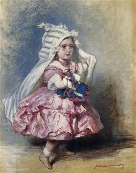 Princess Beatrice, 1859 - Franz Xaver Winterhalter