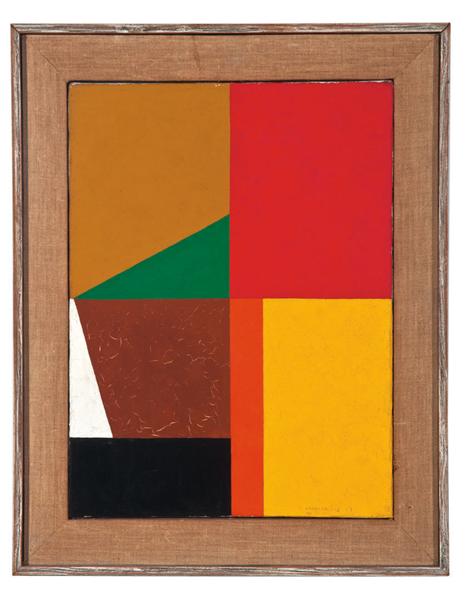 Different Quarters #12, 1959 - Frederick Hammersley