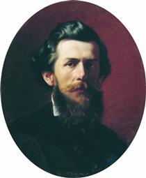 Portrait of A.P. Bogoliubov - Fyodor Bronnikov