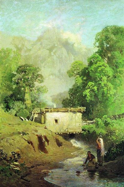 Крымский пейзаж, 1871 - 1873 - Фёдор Васильев