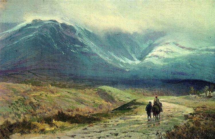 In the Crimea. After a Rain, 1871 - 1873 - Fiódor Vassiliev