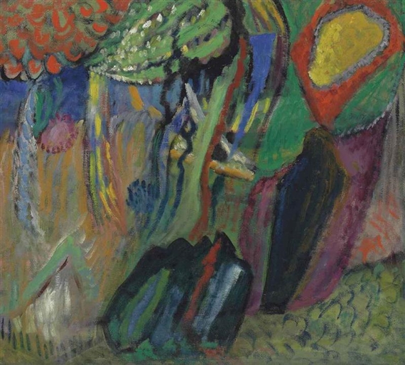 Abstract Composition - Gabriele Münter