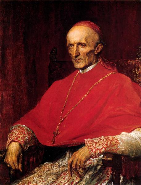 Cardinal Manning, 1882 - George Frederick Watts
