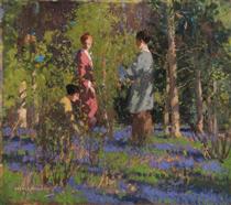 Picking Bluebells - Джордж Генри