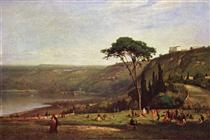 Lac d'Albano - George Inness