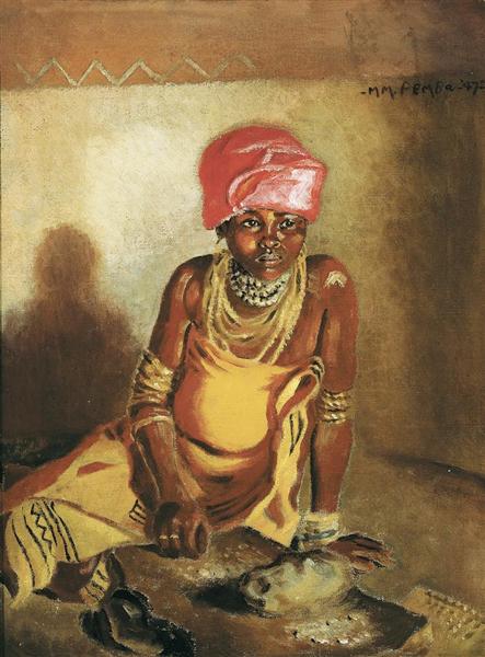 Young woman, 1947 - George Pemba