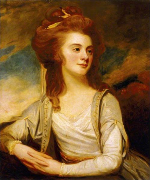 Jemima Yorke (1763–1804), Mrs Reginald Pole-Carew, 1784 - George Romney