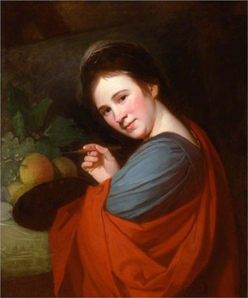 Mary Moser, 1771 - Джордж Ромні
