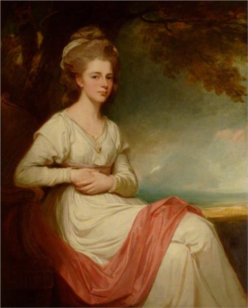 The Honourable Anne Louisa Bertie (1747–1841), Lady Stuart, 1780 - Джордж Ромни