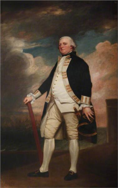 Vice-Admiral George Darby (c.1720–1790), 1786 - George Romney