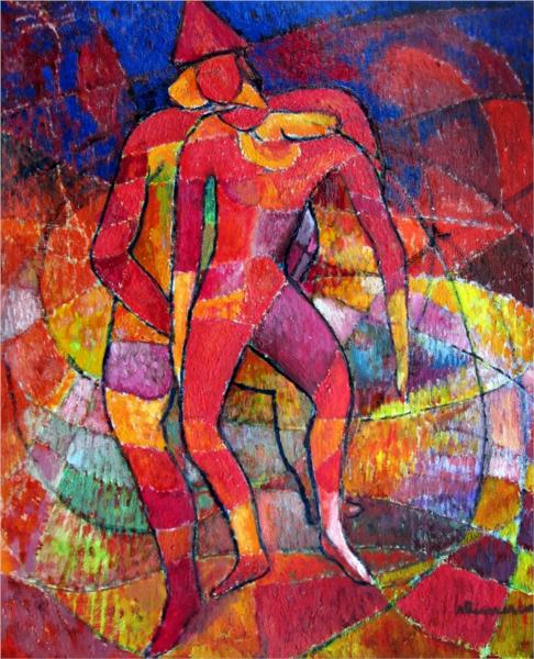 Embracing Colours, 1991 - George Stefanescu