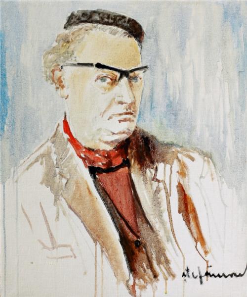 Sir Jorj (Self-portrait), 1979 - George Stefanescu