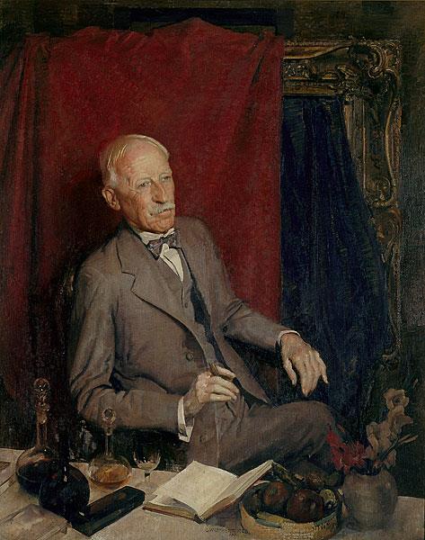 Portrait of Julian Ashton, 1928 - George Washington Lambert