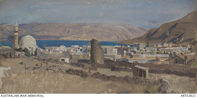 Tiberias, 1919 - Джордж Вашингтон Ламберт