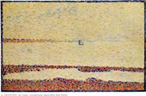 Beach at Gravelines - Georges Seurat