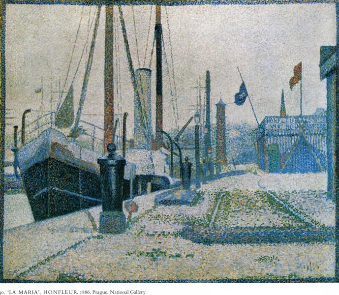 Марина, Онфлёр, 1886 - Жорж Сёра