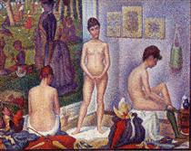 The Models - Georges Seurat