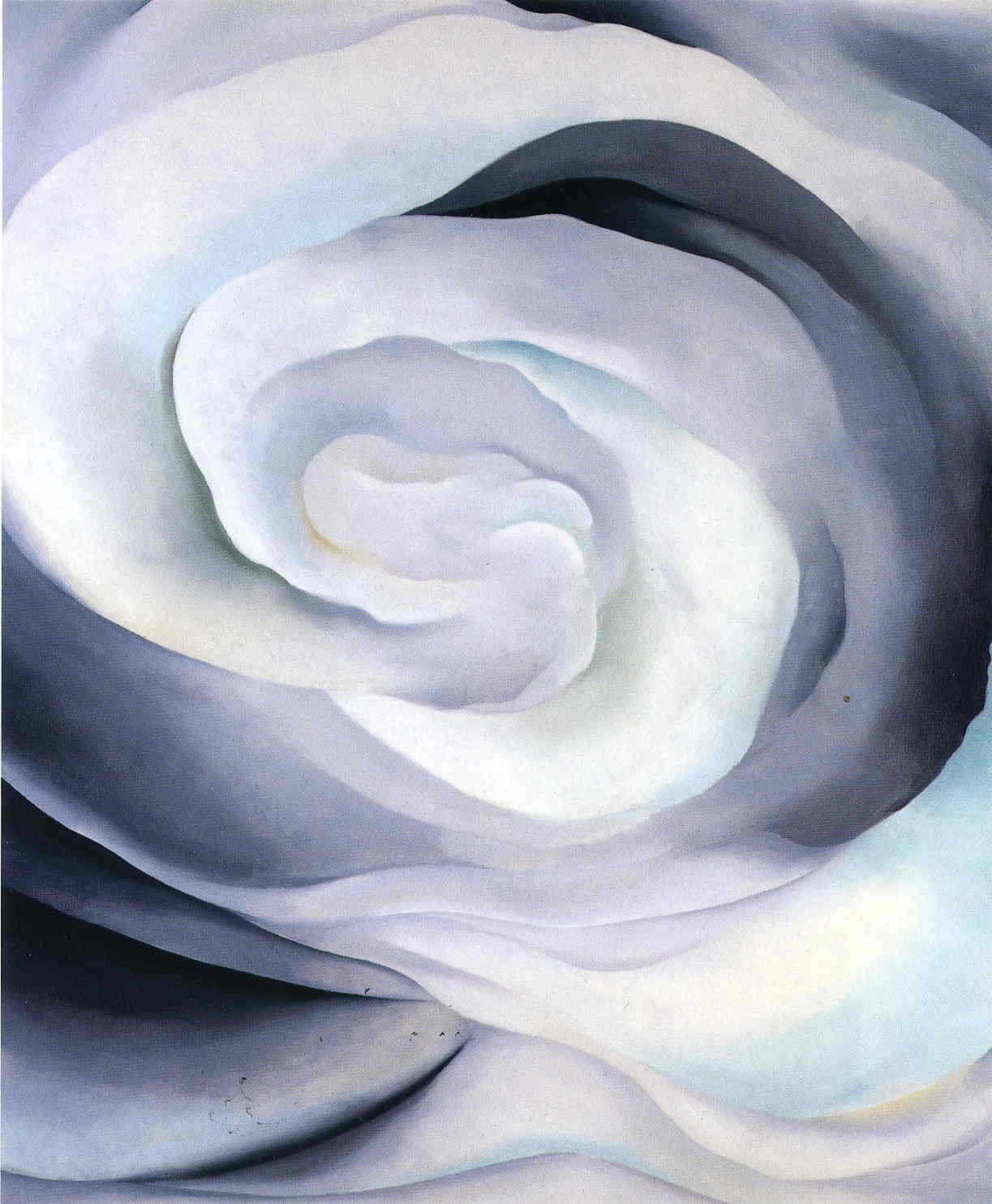 Abstraction White Rose, 1927 - Georgia O'Keeffe - WikiArt.org