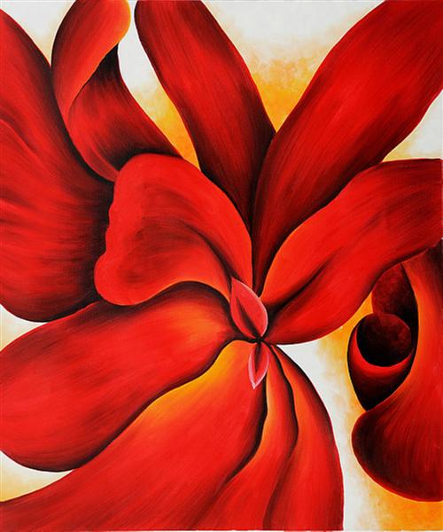 Red Cannas - Georgia O’Keeffe