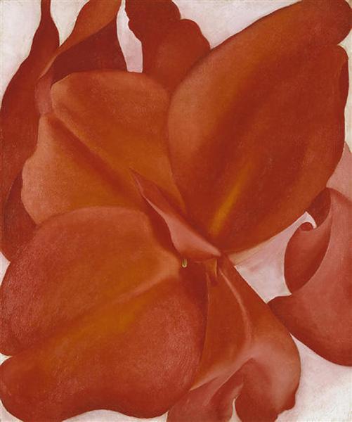 Red Cannas - Georgia O'Keeffe