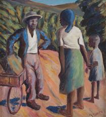 THE VISITOR EASTWOOD - Gerard Sekoto