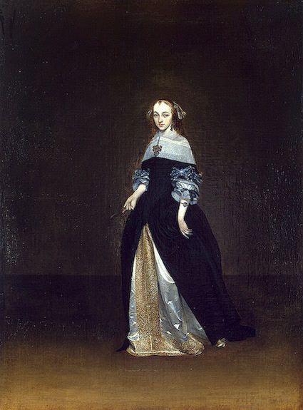 Portrait of Catarina van Leunink, c.1665 - Gerard Terborch