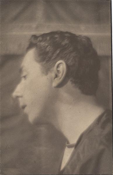 Portrait of Baron Adolph de Meyer, 1903 - Gertrude Kasebier
