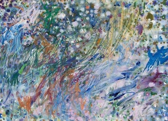 Abstract Composition, 1972 - Gillian Ayres