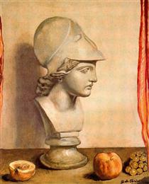 Bust of Minerva - Джорджо де Кіріко