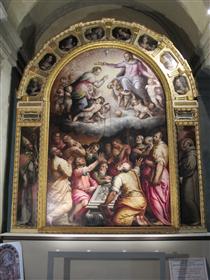 Assunção da Virgem - Giorgio Vasari