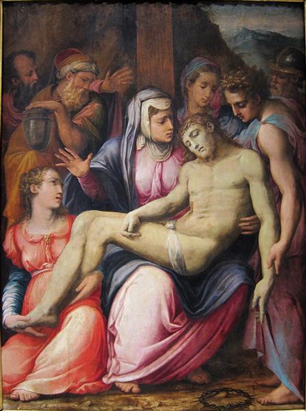 The Deposition, c.1540 - Джорджо Вазарі