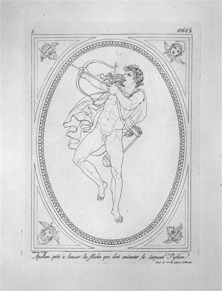 Apollo, the dart body - Джованни Баттиста Пиранези