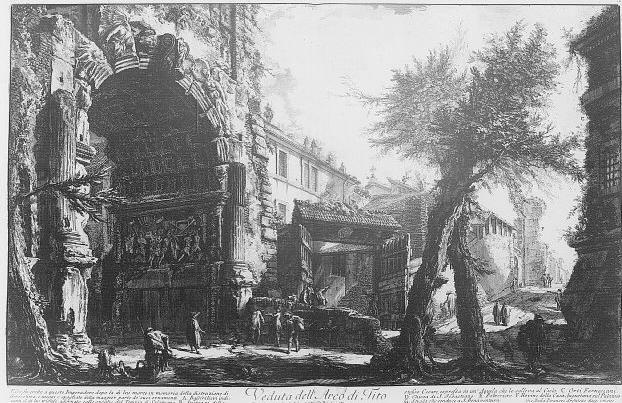 Arco de Tito, 1760 - Джованні Баттіста Піранезі