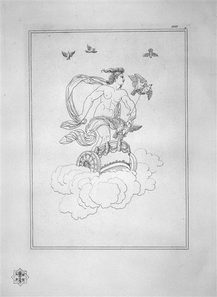 Venus in her chariot - Джованні Баттіста Піранезі