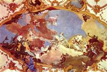 Apollo Leads Beatrix of Burgundy to Frederick Barbarossa - Giovanni Battista Tiepolo