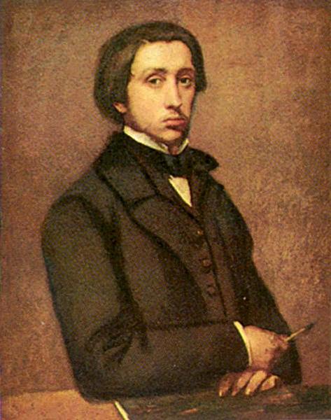 Portrait of Edgar Germain Hilaire Degas - Giovanni Boldini