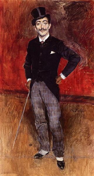 Portrait of the Comte de Rasty - Джованни Болдини