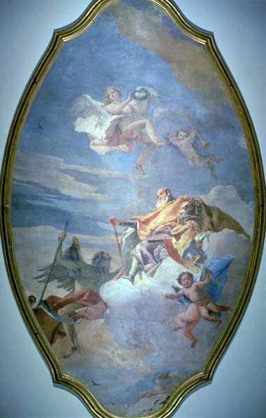 The Triumph of Valor over Time - Giovanni Domenico Tiepolo