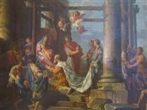 Adoration of the Shepherds, Adoration of the Magi - Giovanni Paolo Pannini