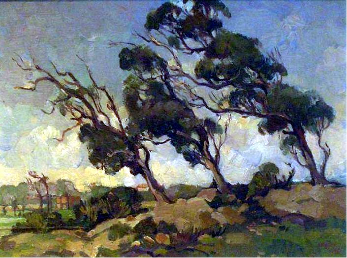 Windswept Trees, 1945 - Gregoire Boonzaier
