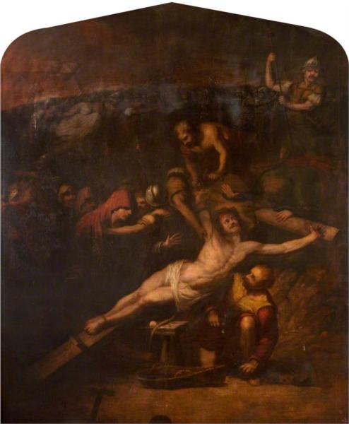 Crucifixion - Giovanni Francesco Barbieri