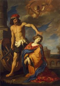 Martyrdom of St Catherine - Giovanni Francesco Barbieri