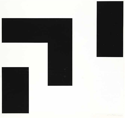Angle Noir, 1956 - Guido Molinari