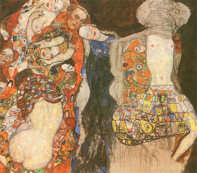 The Bride (unfinished), 1917 - 1918 - Gustav Klimt