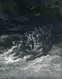 Abishai Saves David's Life - Gustave Dore
