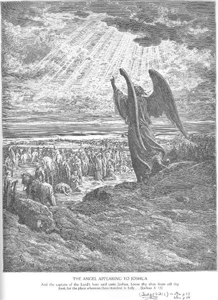 An Angel Appears to the Israelites - Gustave Dore - WikiArt.org